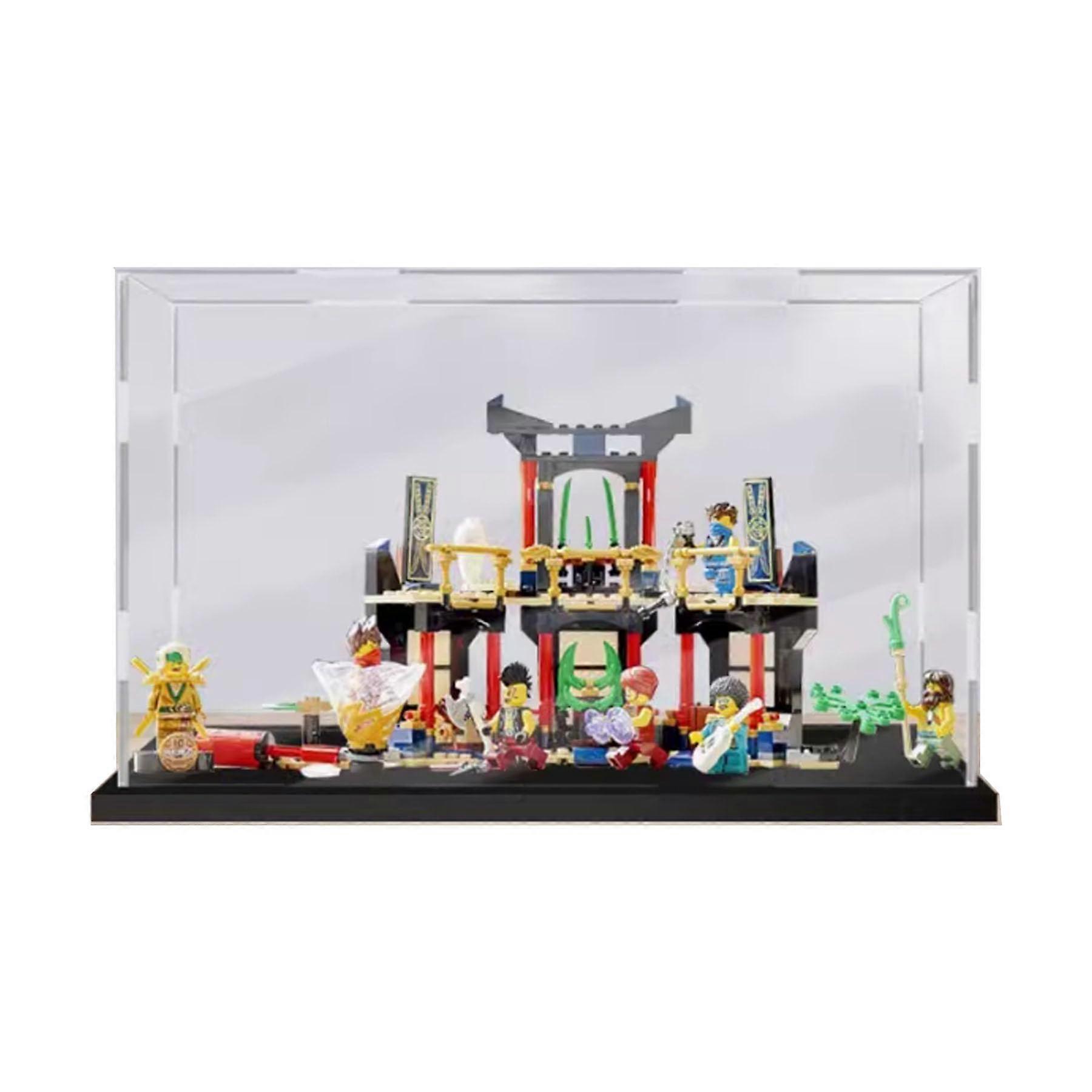 Transparent Acrylic Dustproof Protective Display Case for  71735 Elemental Tournament