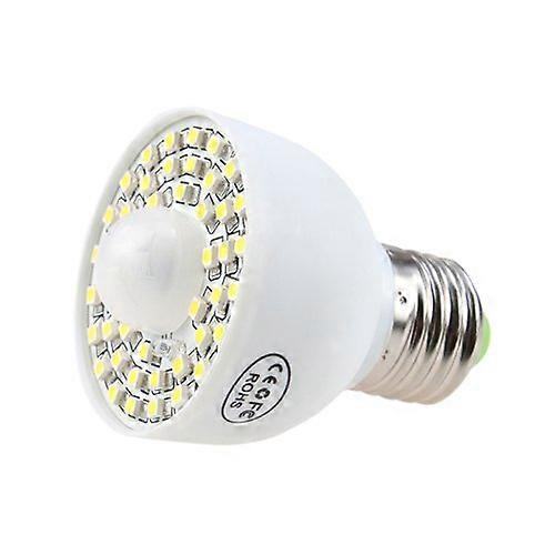 Motion Sensor Light Bulb E27 3.5W Pure White 45 LED Instant Bright Energy Saving