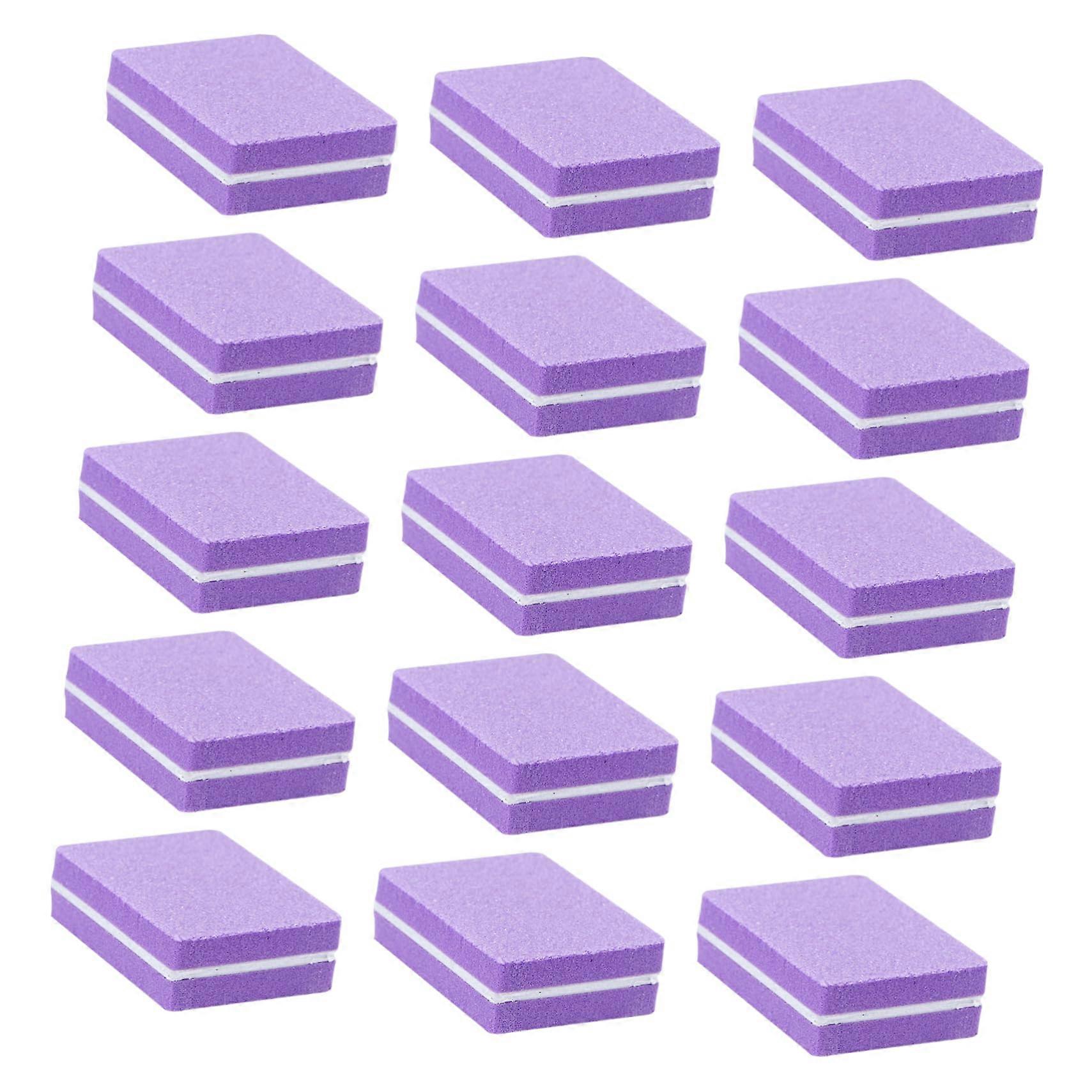 80pcs Professional Nail Buffer Block and Mini Nail File for Manicure, Reusable Salon Quality
