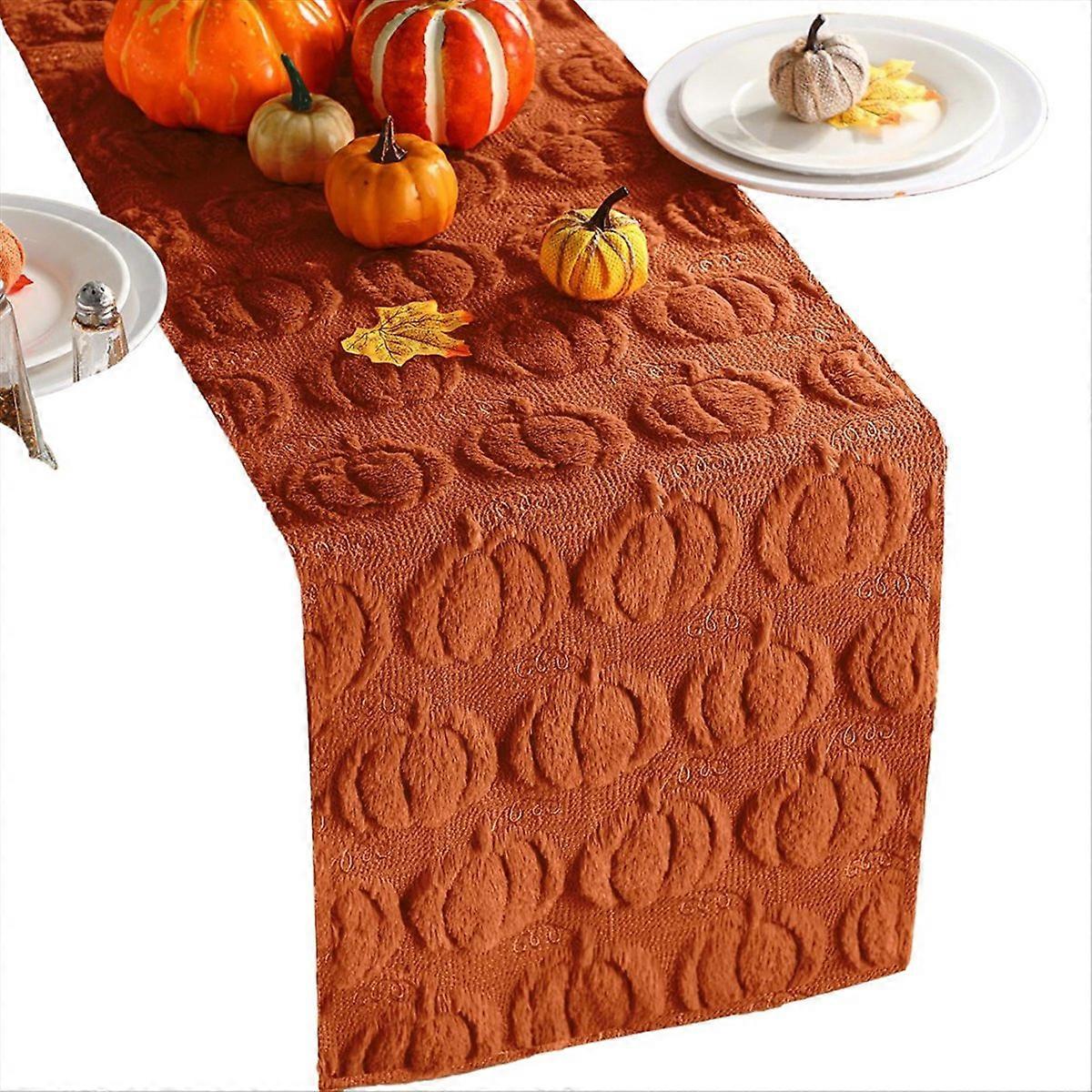 Thanksgiving Pumpkin Table Runner
Thanksgiving Dinner Table Runner
Pumpkin Table Runner 