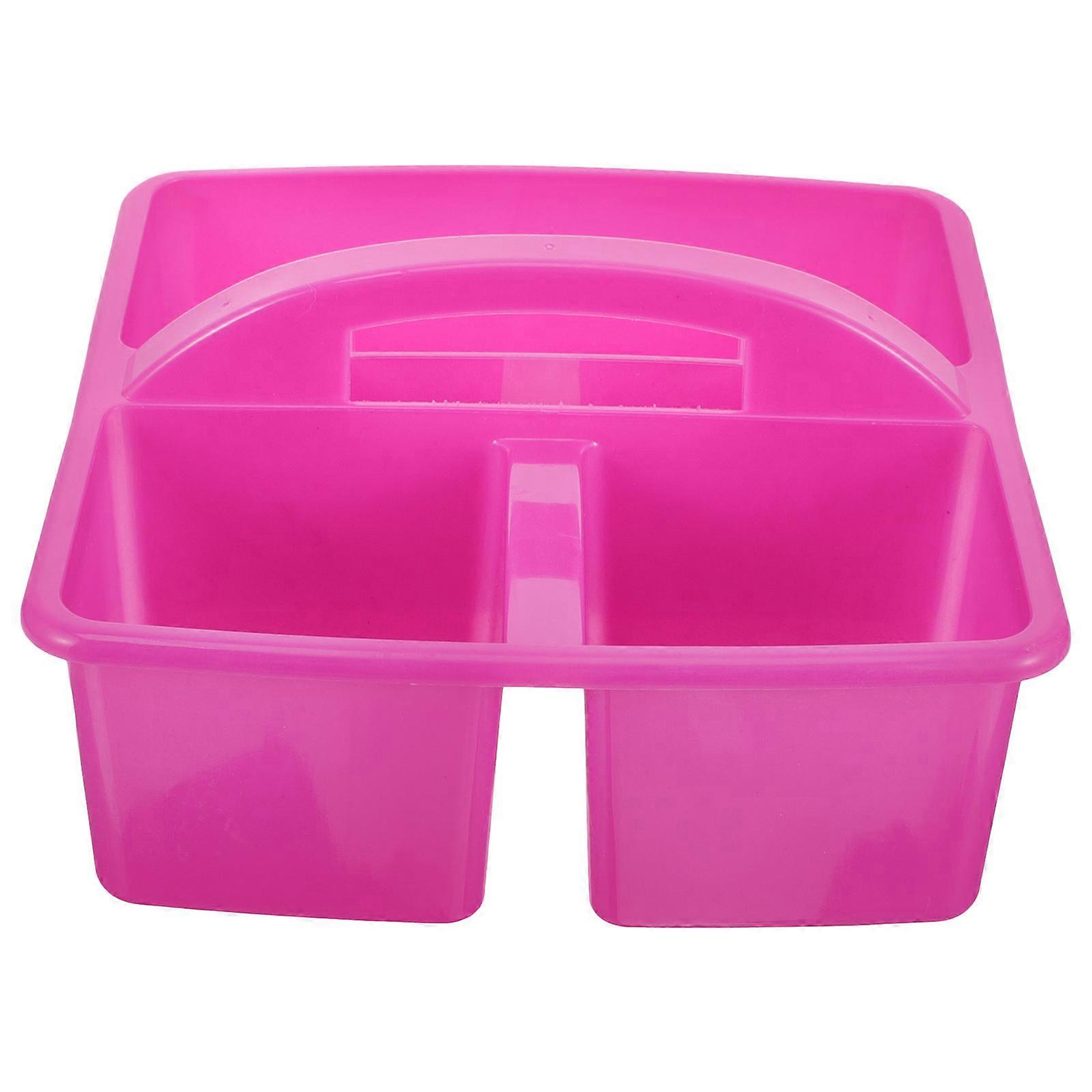 Compartment Cleaning Tool Basket Organizer for Storage with Handle