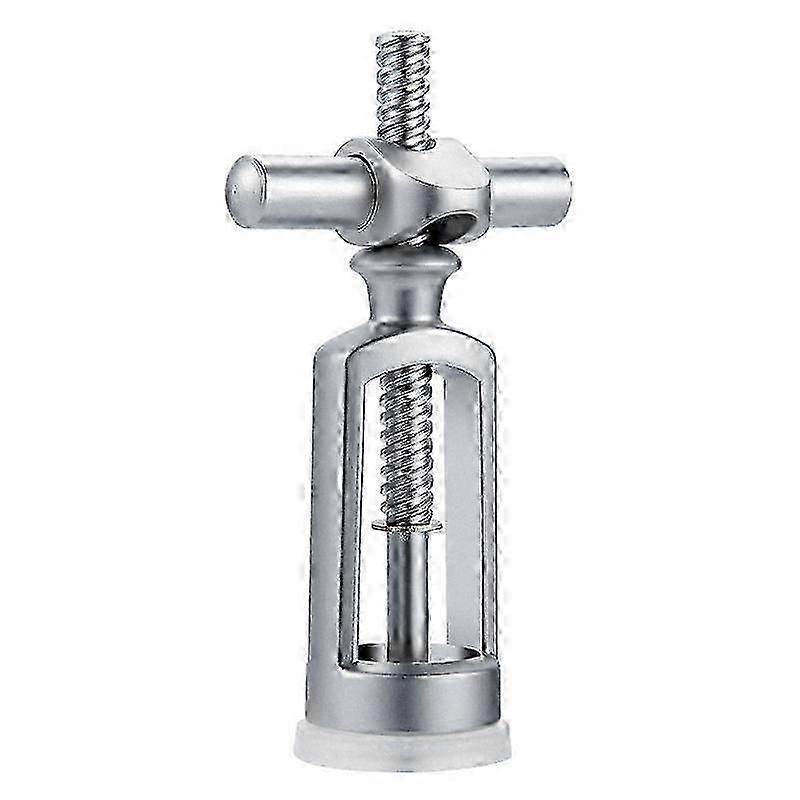 cross corkscrew with puller stainless steel