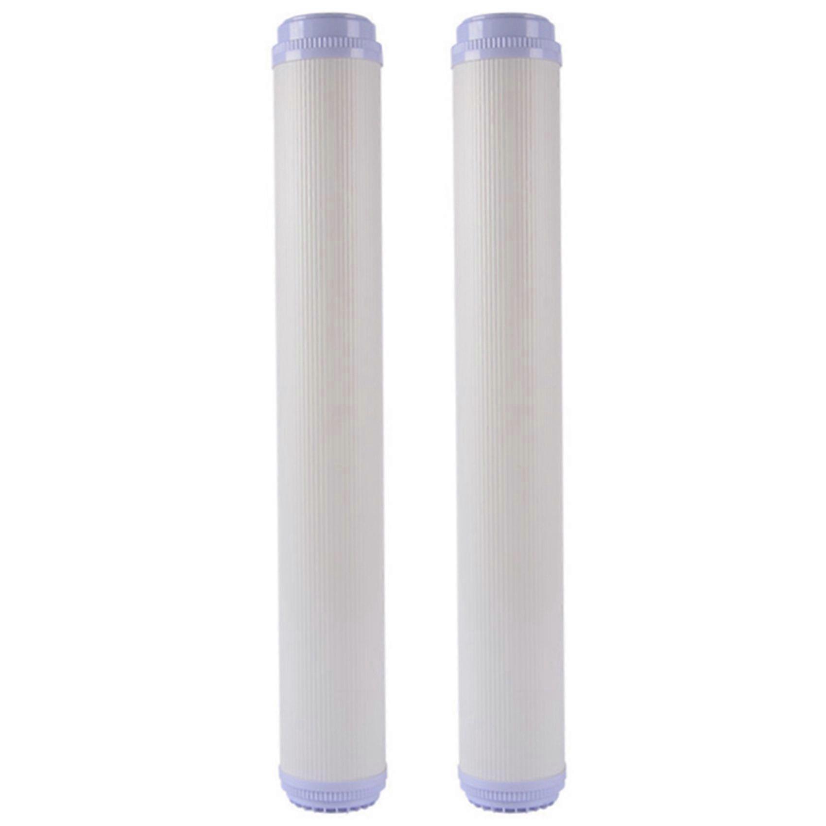 2X 20 Inch Ultrafiltration UF Membrane Filter Elements Flat Mouth Universal Water Purifier Filter Elements