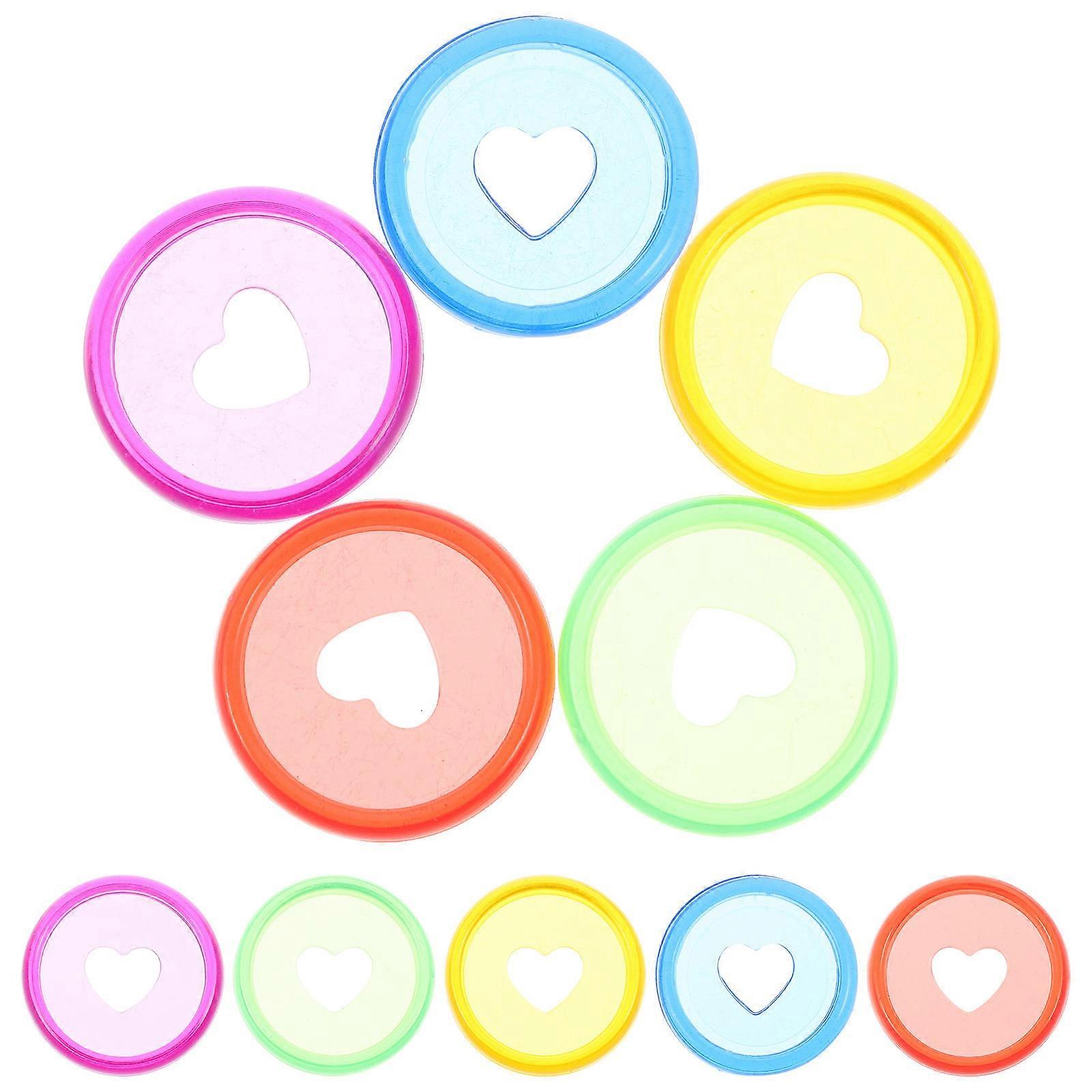 Binding Discs Plastic Discbound Discs for Planner 25Pcs Assorted Color