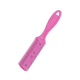 1 Stück doppelseitiger Haarausdünnungskamm, Stufenhaarschneidekamm, Trimmer-Haarschneidekamm, Haarschneidewerkzeug