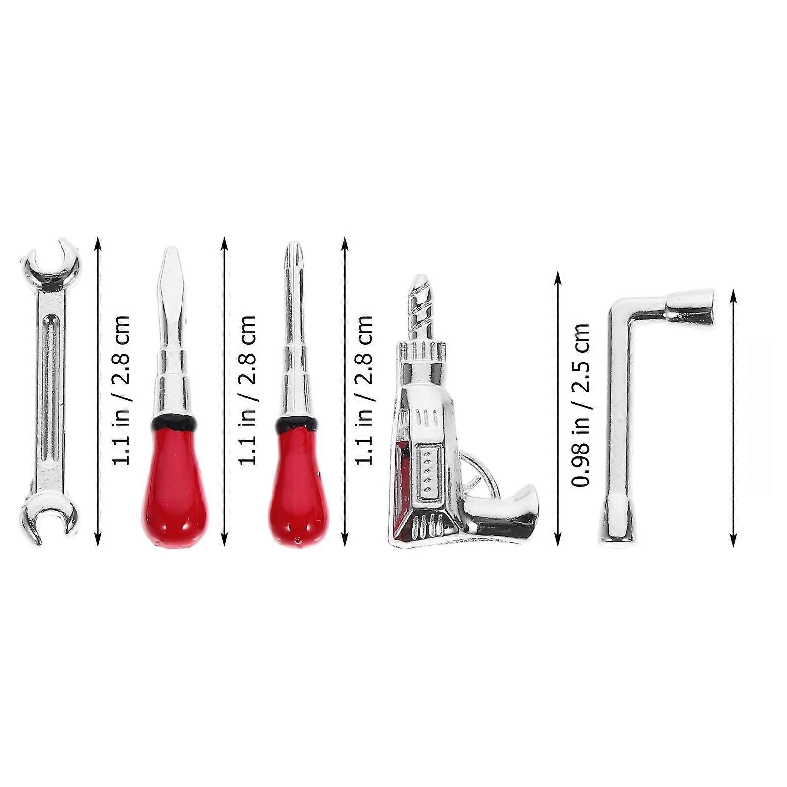 Mini Tool Model Dollhouse Tool Set for Decoration 1Set
