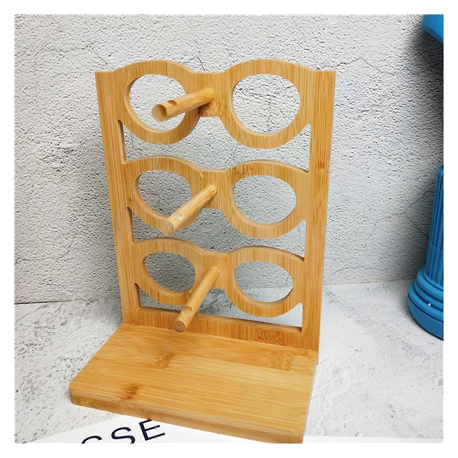 Glasses Display Stand with Universal Eyewear Compatibility, MultiTier Sunglasses Rack for Desktop