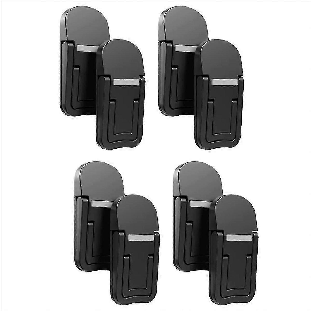 8Pcs Portable Laptop Stand Computer Riser Lift Self-Adhesive Foldable Notebook Adjustable Height Sta