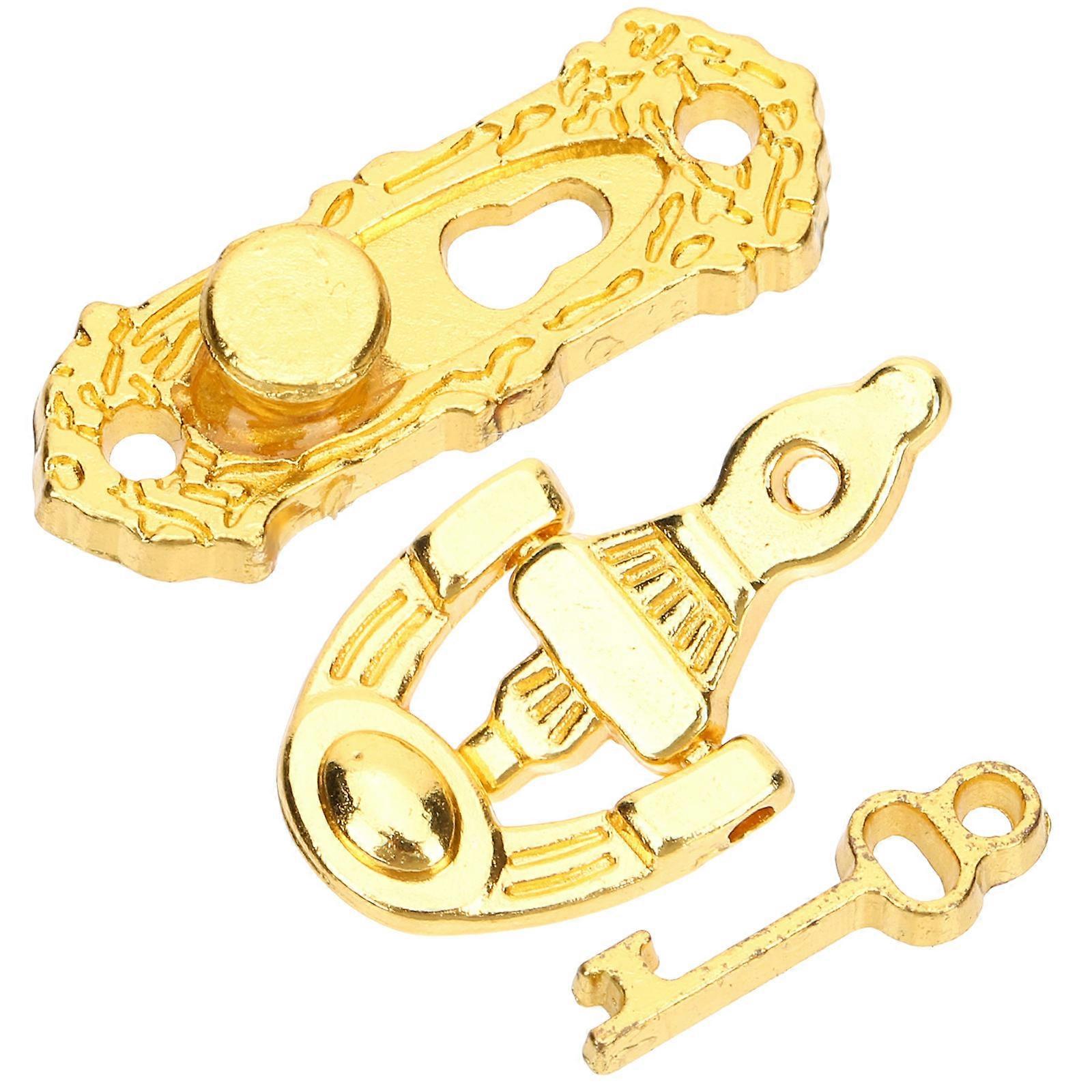 Mini House Door Lock Tiny House Door Accessories for 1Set Usage