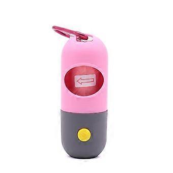 LED pet litter bag dispenser, disposable poop bags, cat poop bags, dog poop bags, and other supplies.