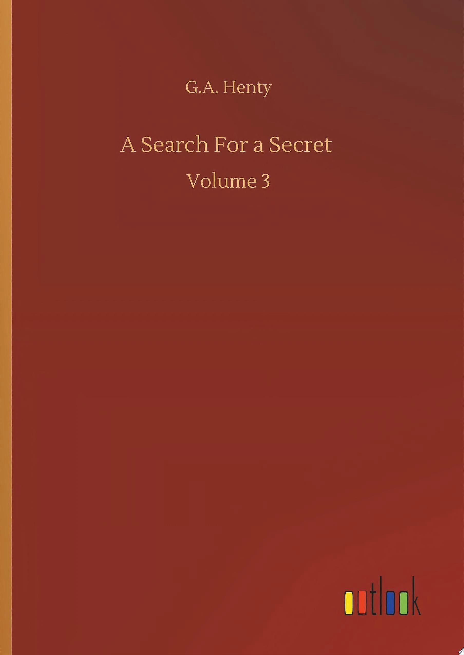 A search for a secret volume 3