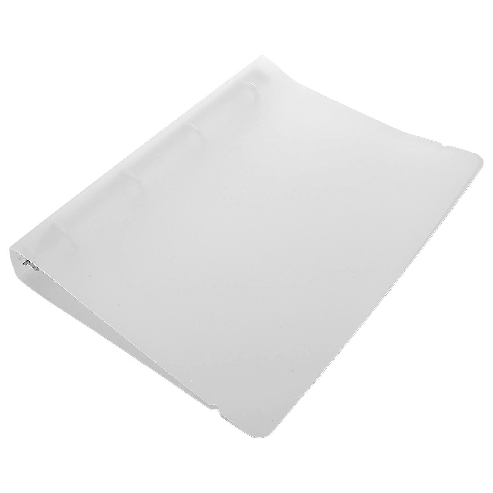 File Binder A4 Paper PP Semi Transparent Folder for Office Use