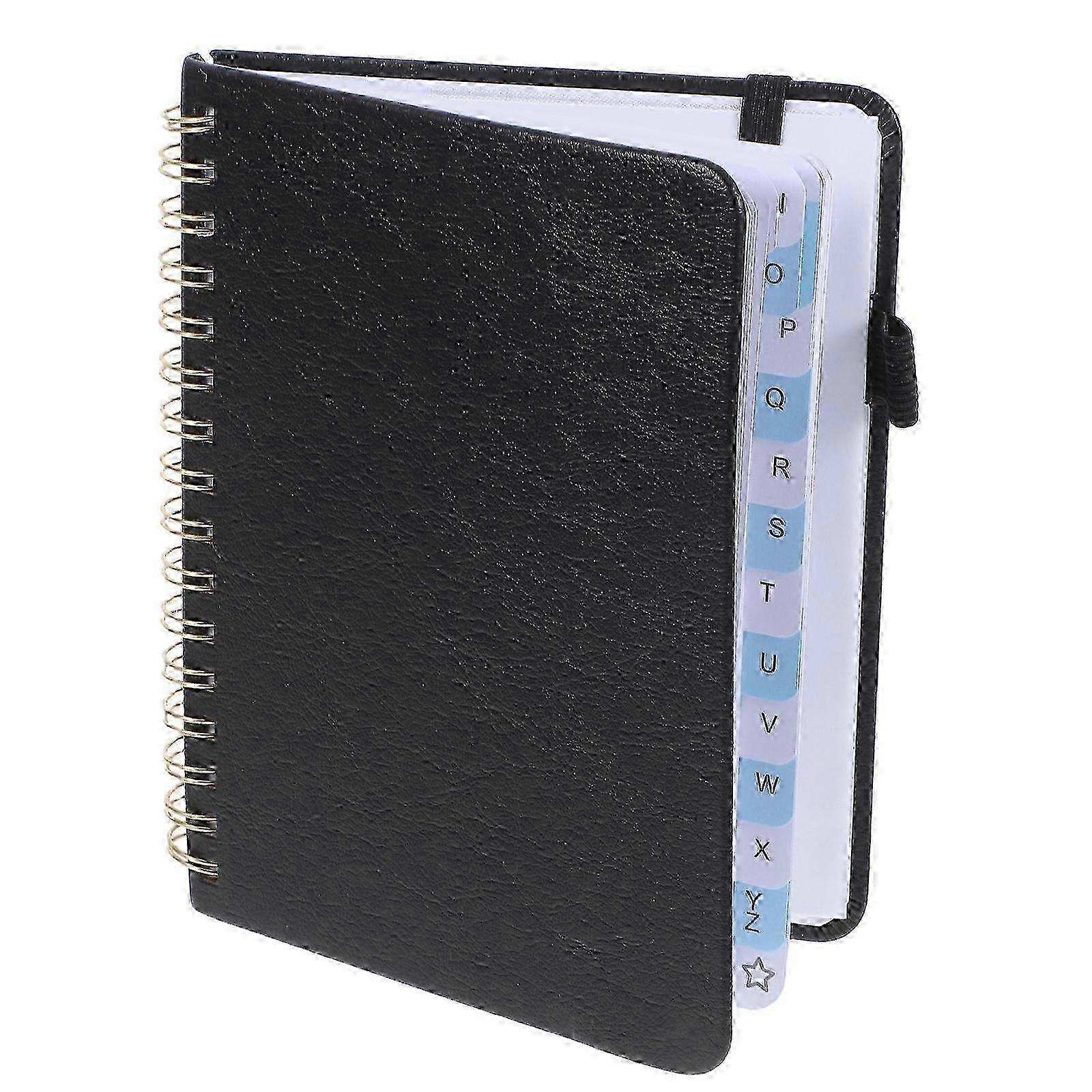 Alphabetized Notebook Spiral Notebook for Password Keeping 2Pcs Set