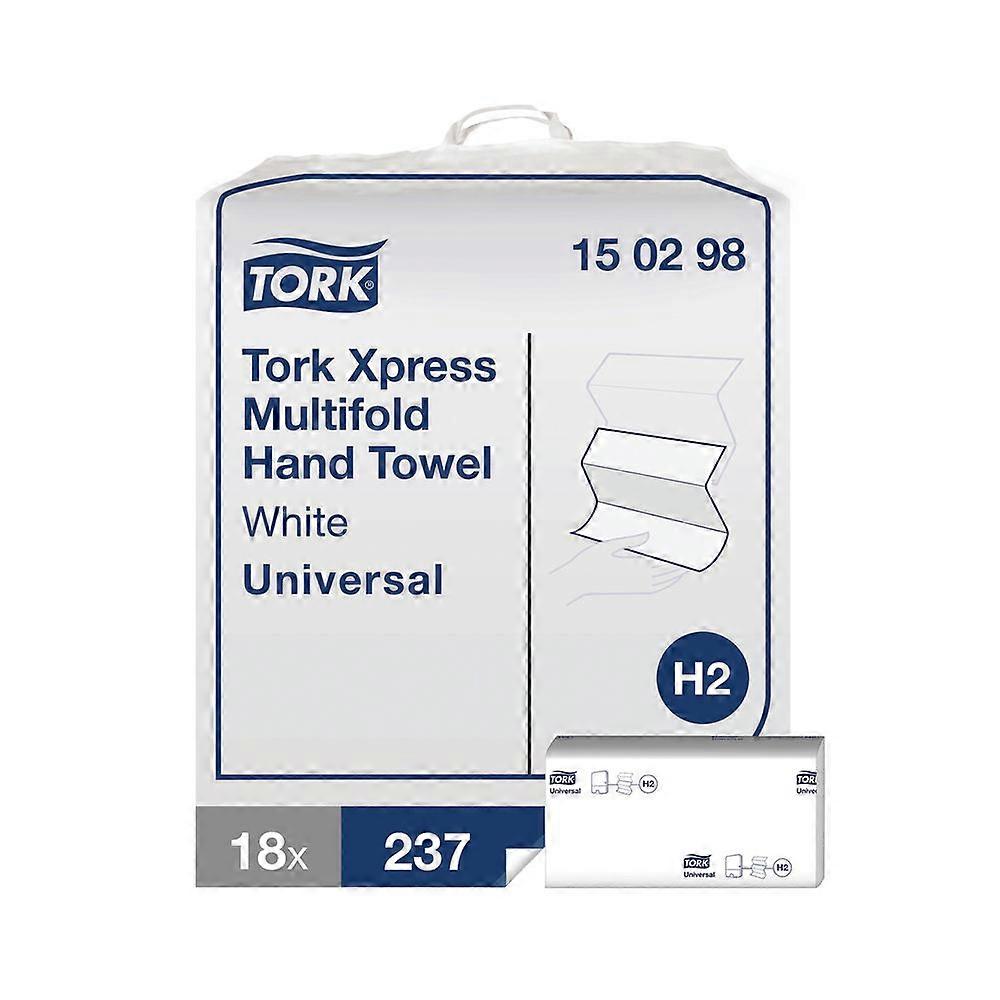 Tork Xpress Universal Z-Fold Multifold Hand Towel 2-Ply White (Pack of 4266) 150298