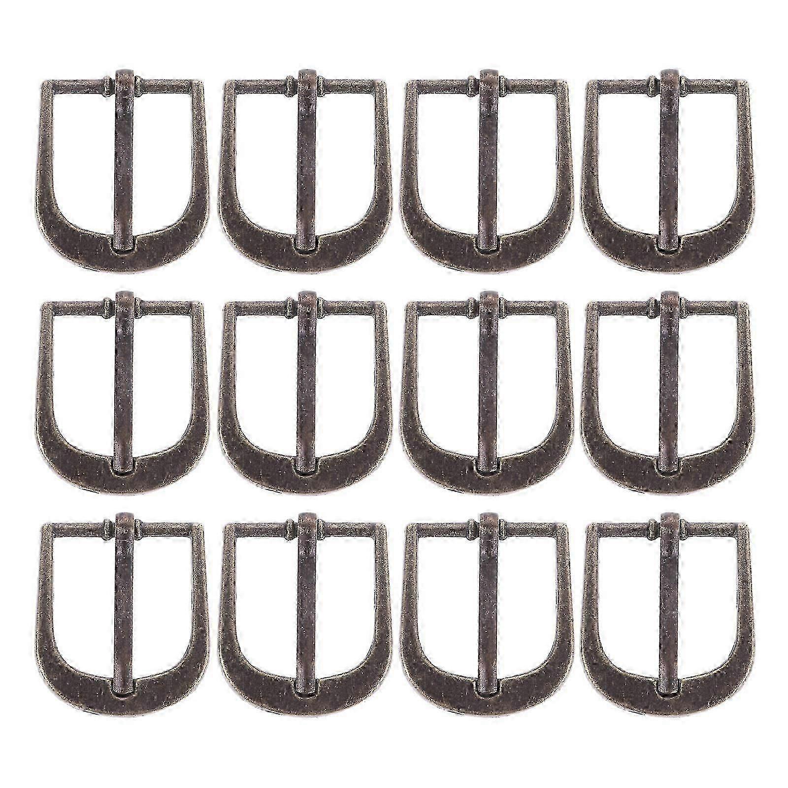 Alloy Belt Buckle Rectangular Durable Men Any Occasions Silver 24Pcs
