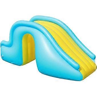 Inflatable Slide, Outdoor Inflatable Pool Slide Children's Water Park Play Center Summer Swimming Pool Water Play Supplies Toy compatible Outdoor Indo