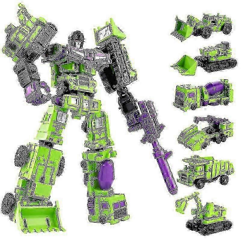 Transformers Constructicon Devastator Set 6 i 1 Bygga leksaker för barn Action Figur Samlare Presentidé