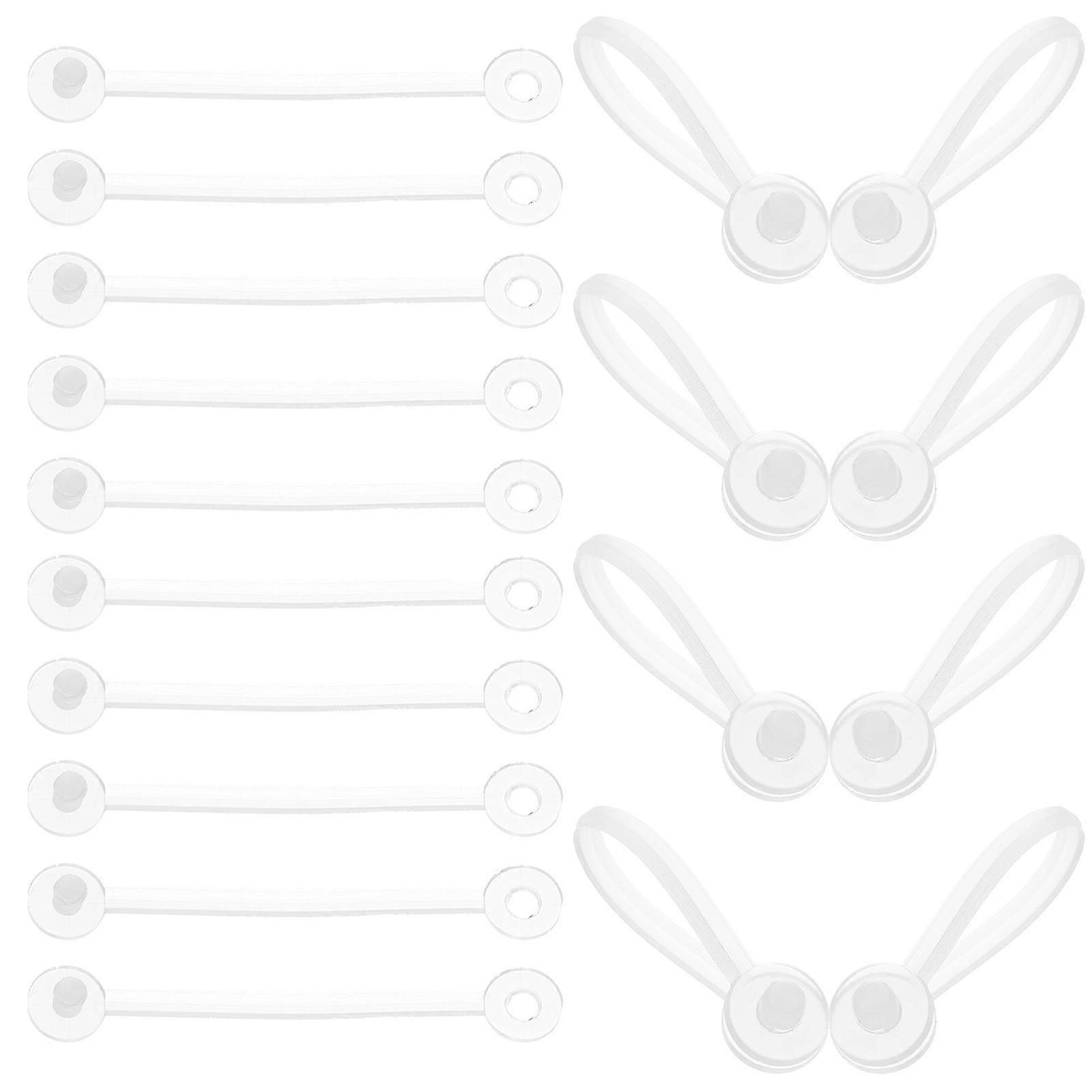 Clothing Tags String Label Security Loops for Hanging Tags 100Pcs