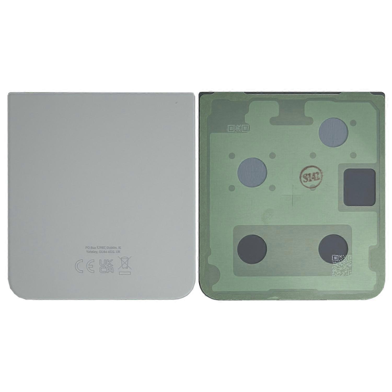Battery cover for Samsung Galaxy Z Flip5 GH82-31929F Silver replacement part