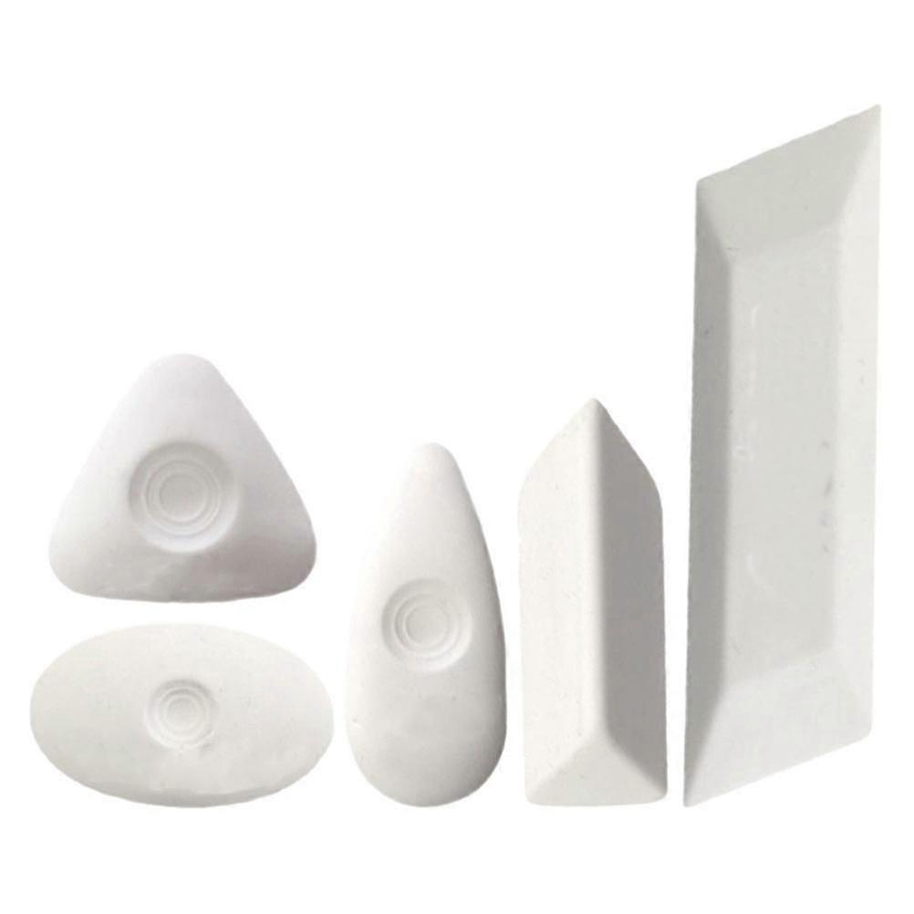 Assorted Shape Rubber Erasers for Drawing, School, Office Use