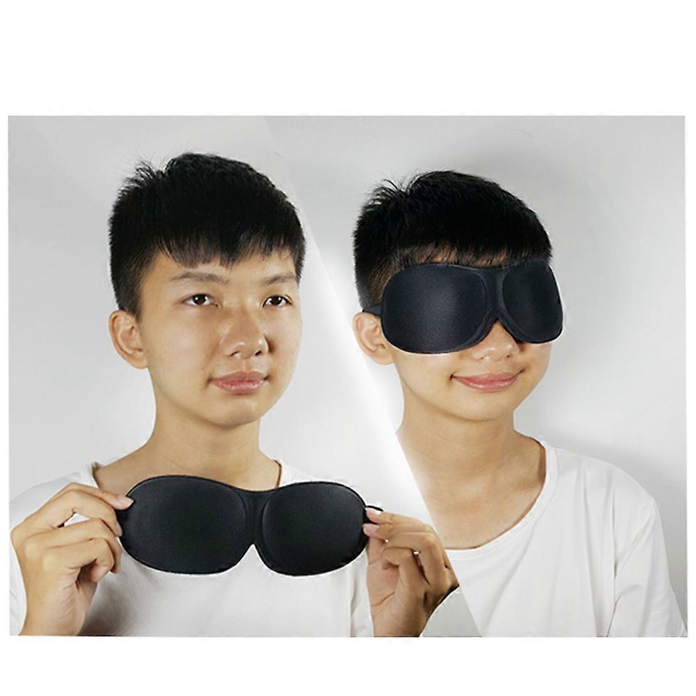 Sleep Eye Mask Solid Patch for Sleeping Use 6Pcs Nosewingless Design