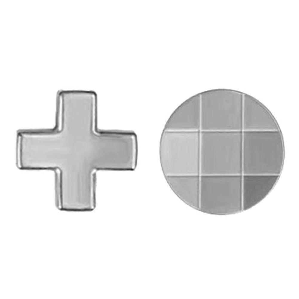 compatible with Elite Series 2 2PCS D-Pad Gaming Metal Controller Parts Replacement Controller Component Set Silver