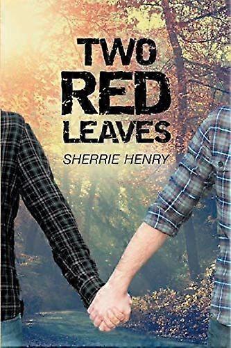 Two red leaves
