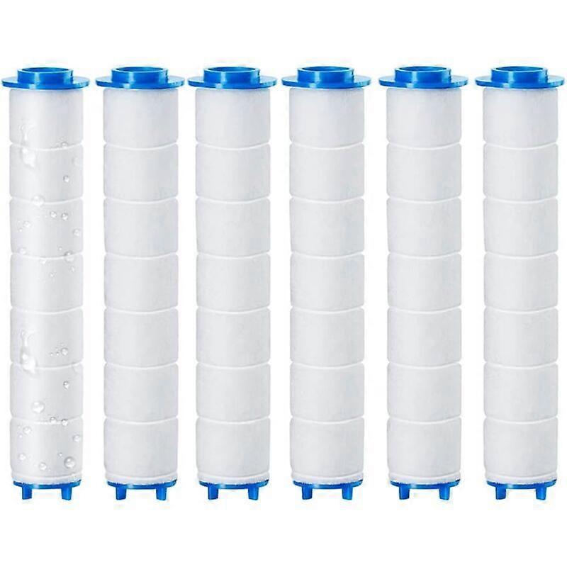 6 Pieces Shower Head Universal Replaceable Filter, Negative Ion Shower Filter