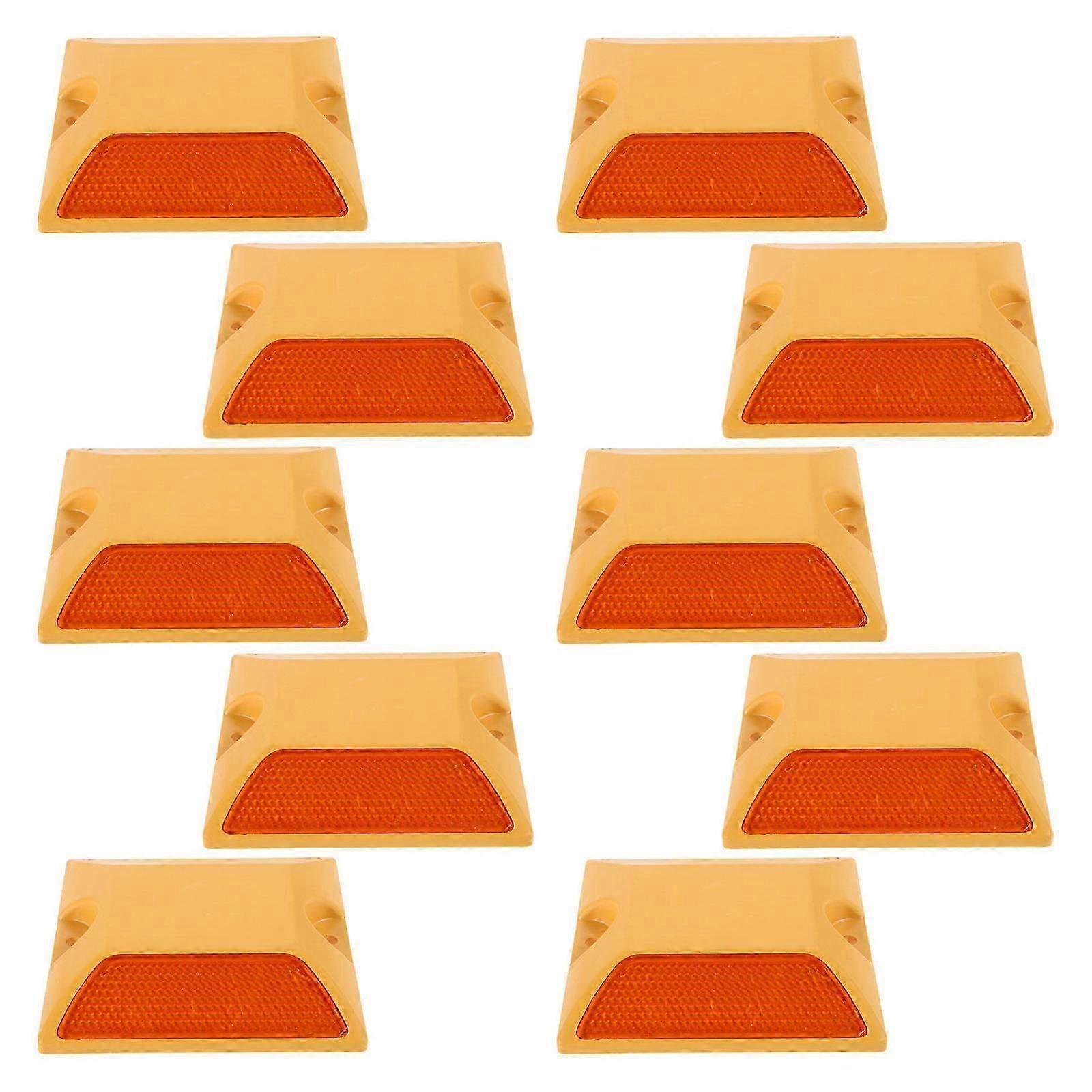 Traffic Facilities Reflective Marker Road Studs for Sidewalks 10Pcs