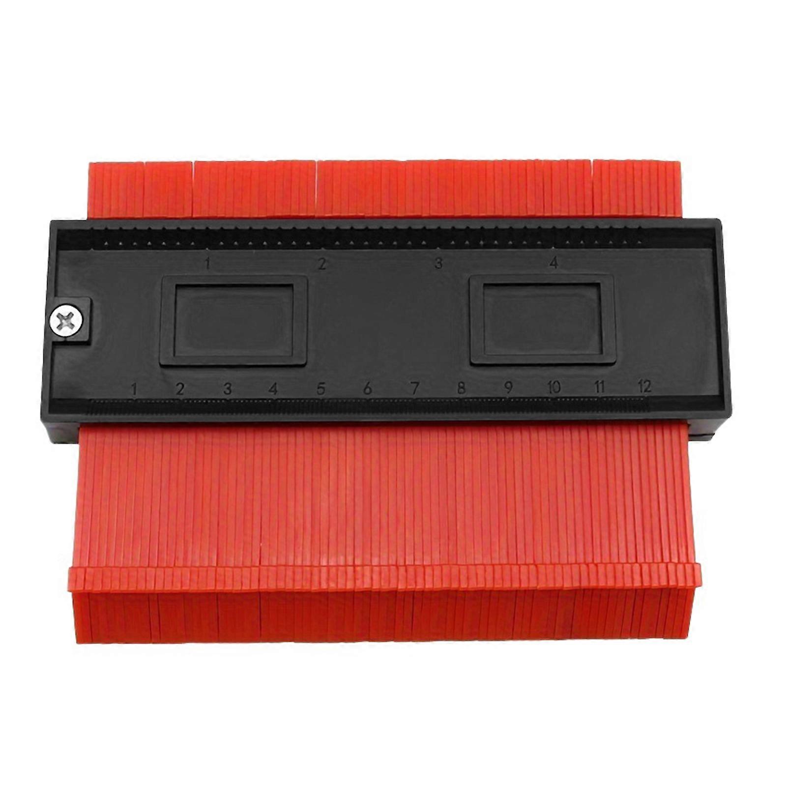 Contour Gauge Duplicator - Irregular Shape Profiler Tool for Woodworking, Tile, Laminate - Multi-Surface Precision Copy