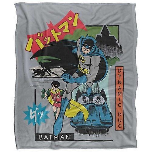 Batman Robin Kanji Cover Blanket