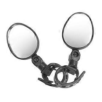Compatible with No 9 scooter/bike rearview mirror quick-release rearview mirror, 2 oval rearview mirrors