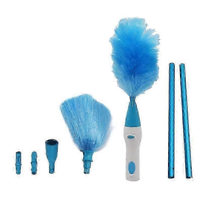 Dust collector tool for electronics with 180-degree rotating head
