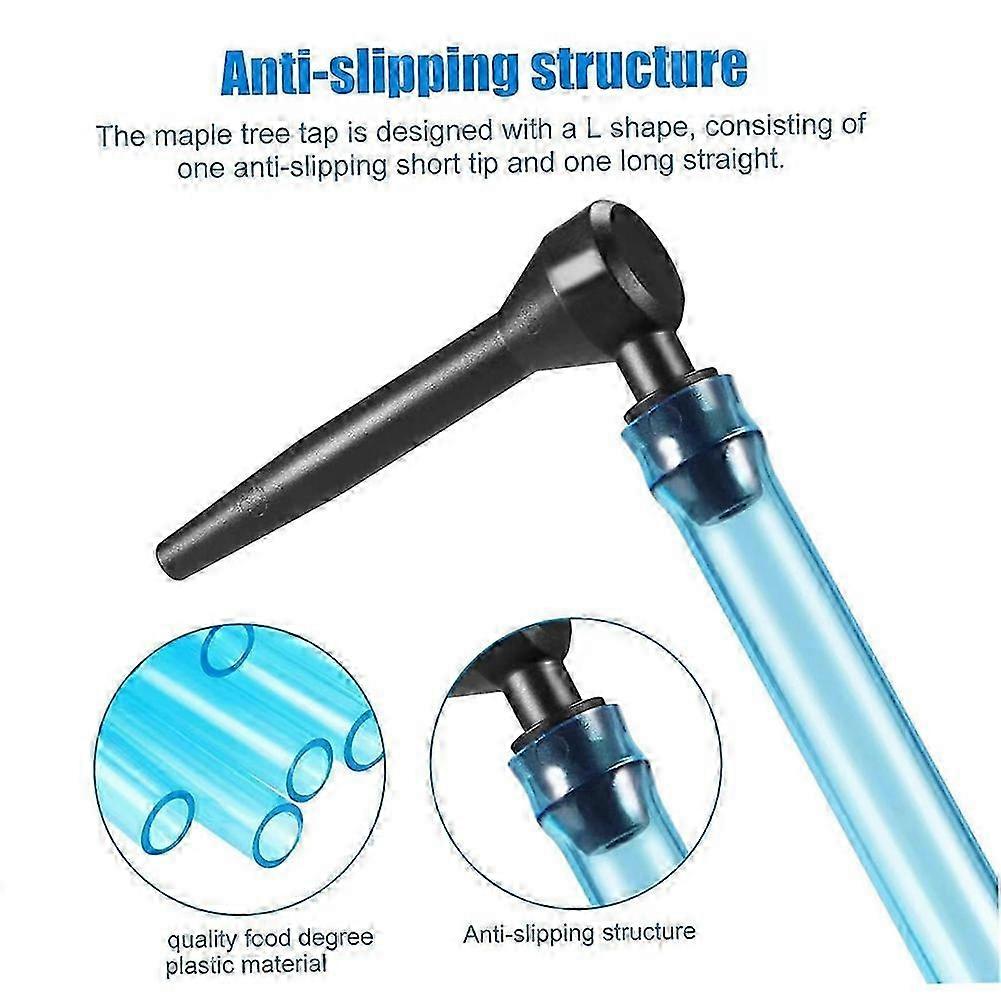 Tree Taps compatible with Syrup Maple Syrup Tapping Kit Tree Taps compatible with Syrup Set Includes 12Pcs Maple Syrup Taps, Maple Syrup Filter