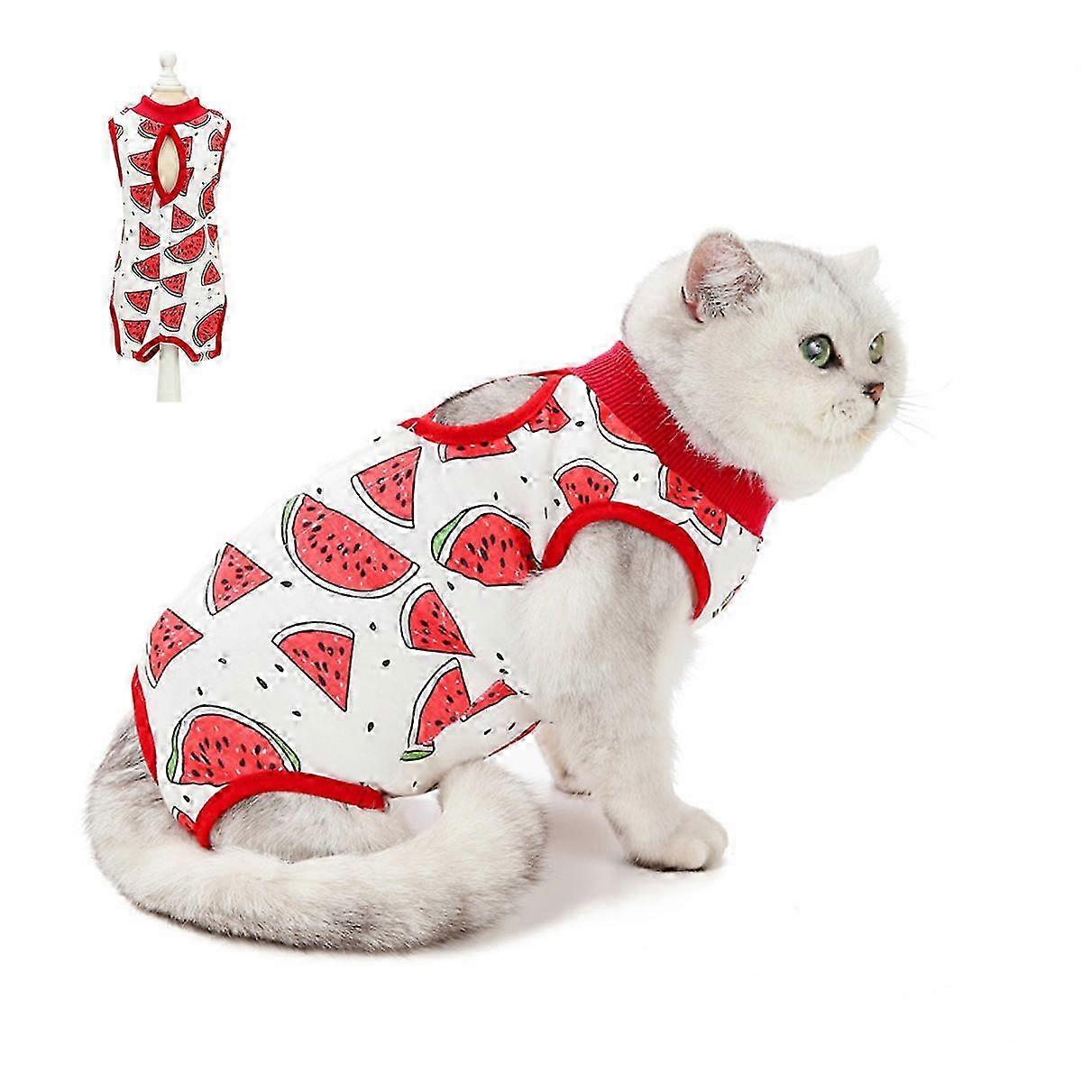 Adjustable Cat Post-Op Recovery Suit
