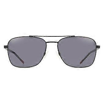 HUGO HG 1269/S 003/IR Full Rim Matte Black Men Pilot Sunglasses UV3 Original