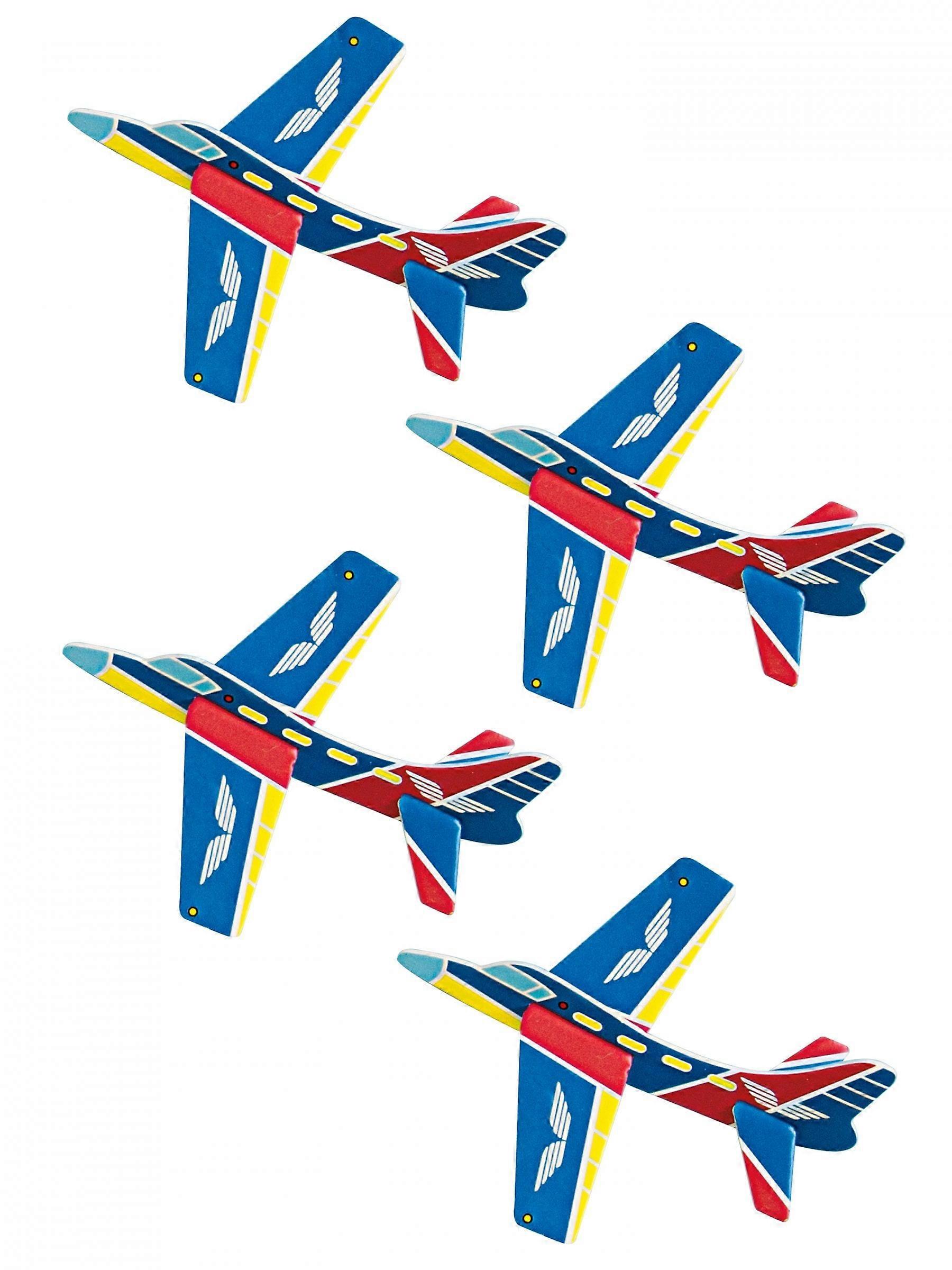 8 accessoires piñata avions en papierkarton