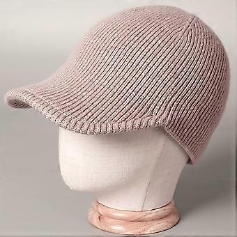 Retro Duckbill Beanie, Unisex Winter Warm Lightweight Hat, Wide Brim 1960s Vintage Style for Outdoor, Mardi Gras & Daily Use, Hand Wash Only