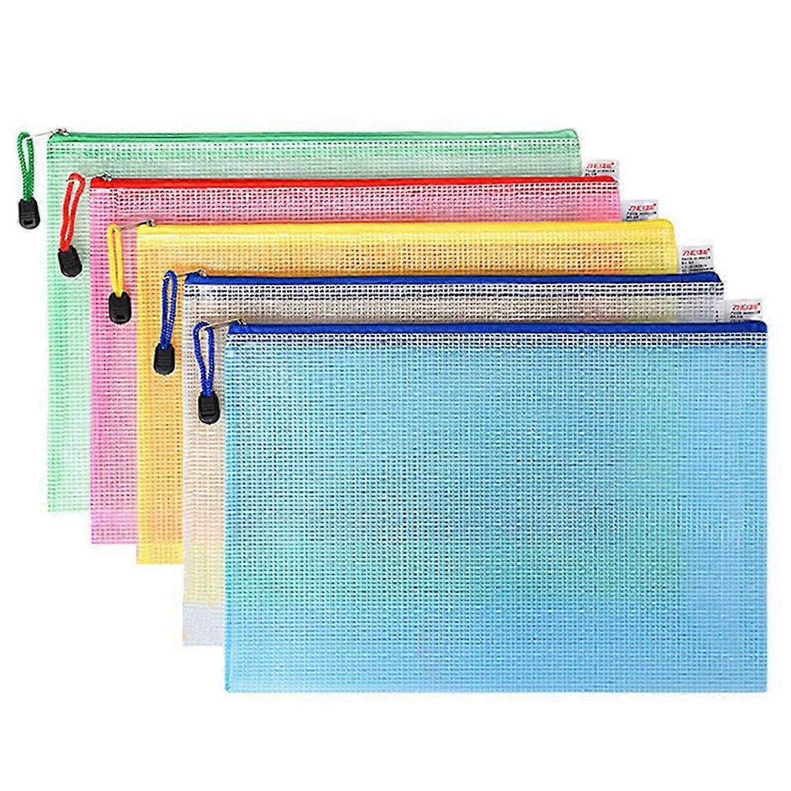 A3 Mesh Zip Pouch for Documents & Supplies