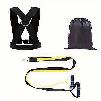 Speed Training Kit Overload Running Resistance and Release Harness with Resistance Band, Sprint Agility Gear for Sports, Youth and Adult