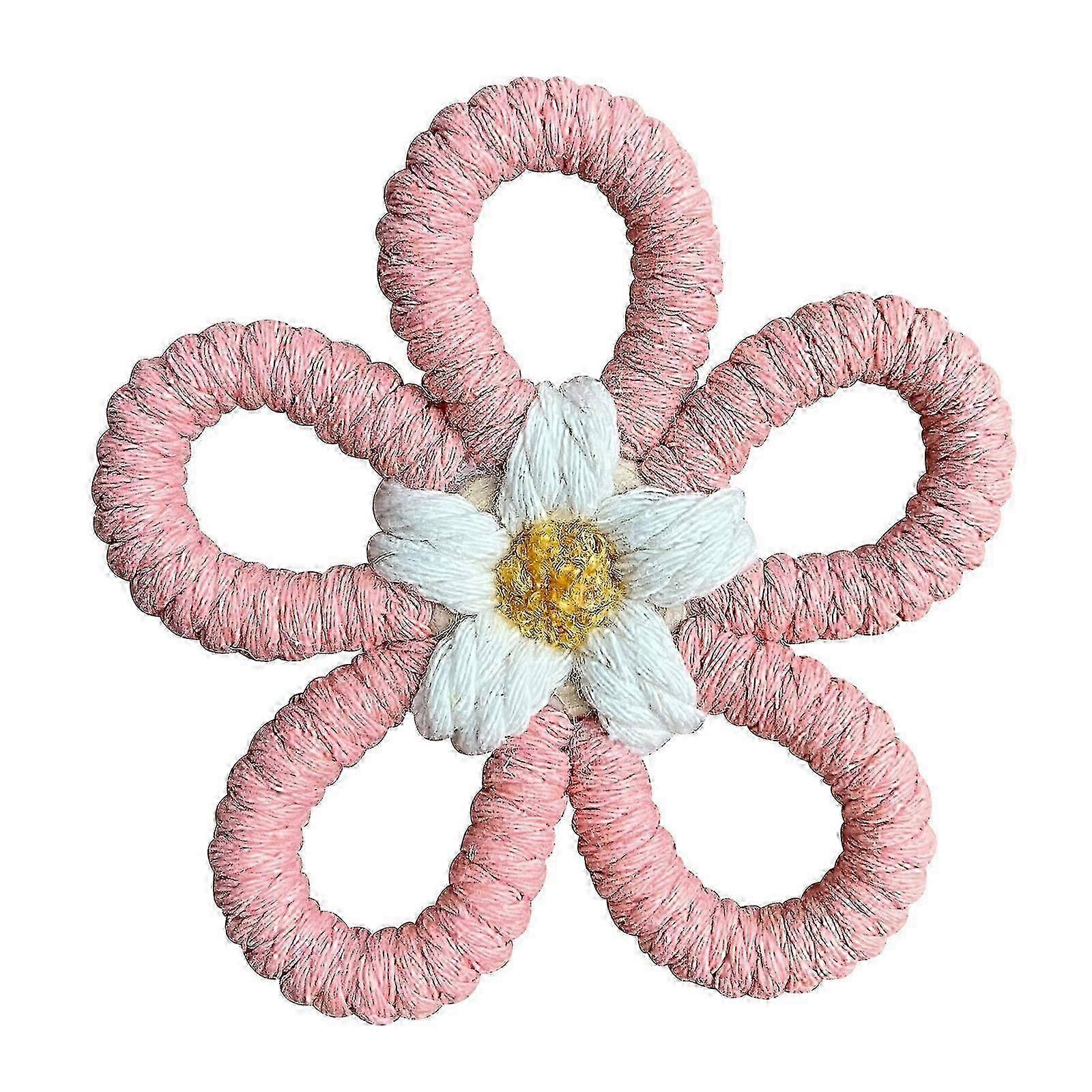 Artisan Macrame Cotton Flower Wall Hanging