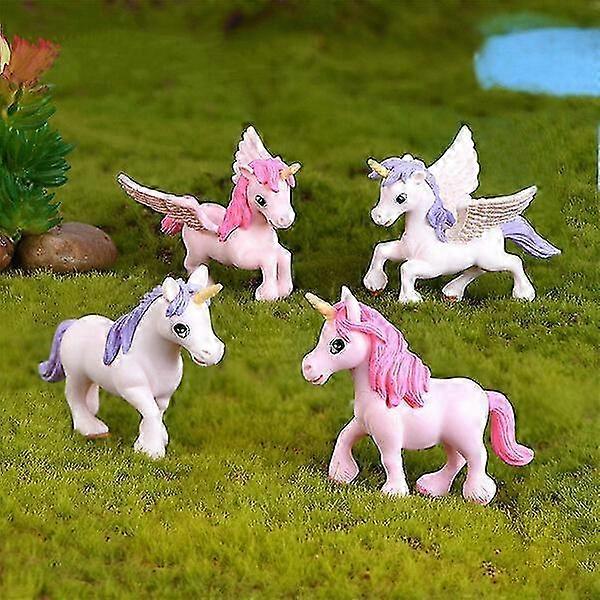 4-Piece Cheerful Pegasus Decor Set