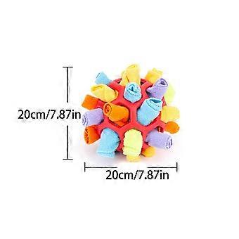 Balle de fouille en peluche pour l'entraînement à la recherche de nourriture