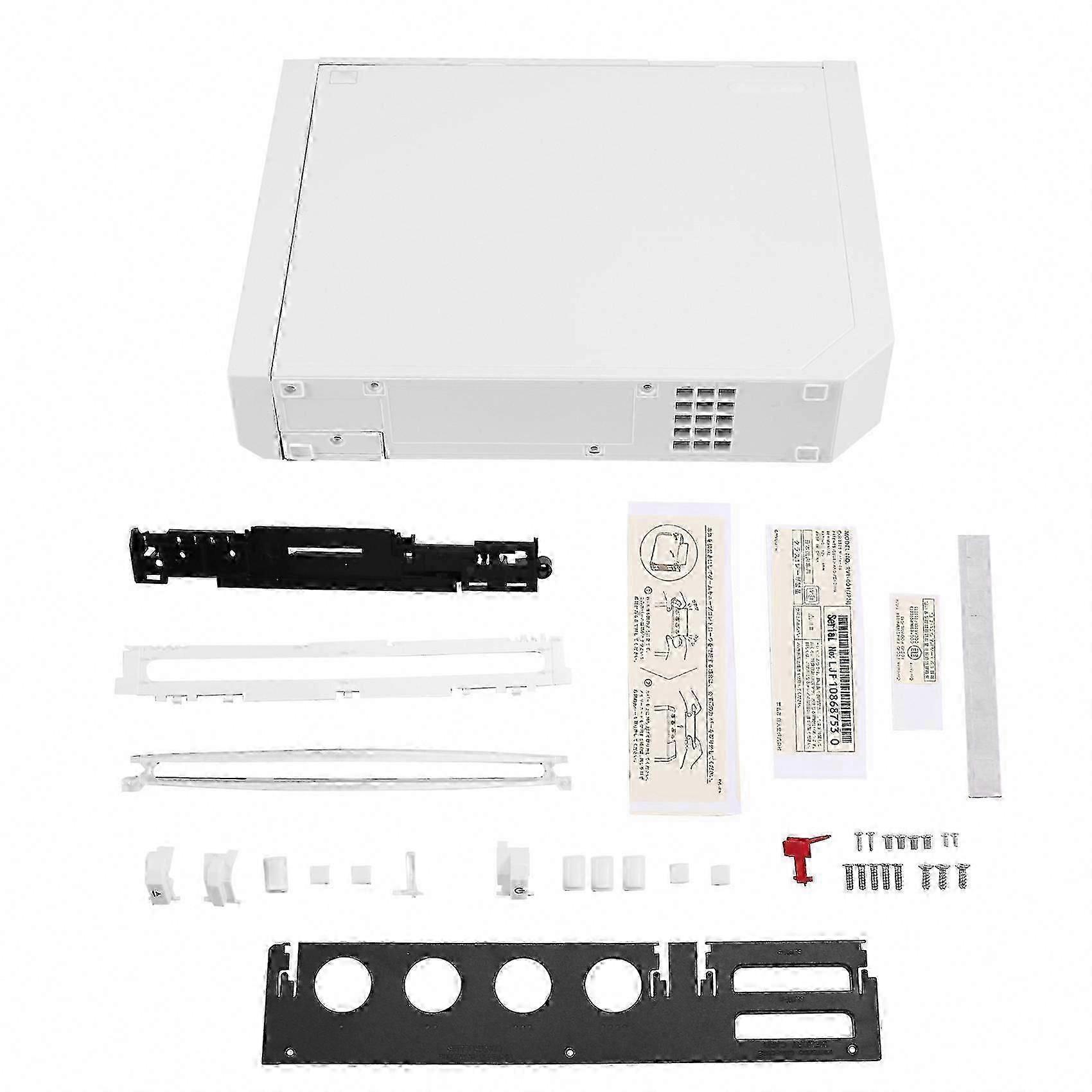 Full Case Cover Housing Shell with Buttons for Game Console, Transparent Replacement Shell,x