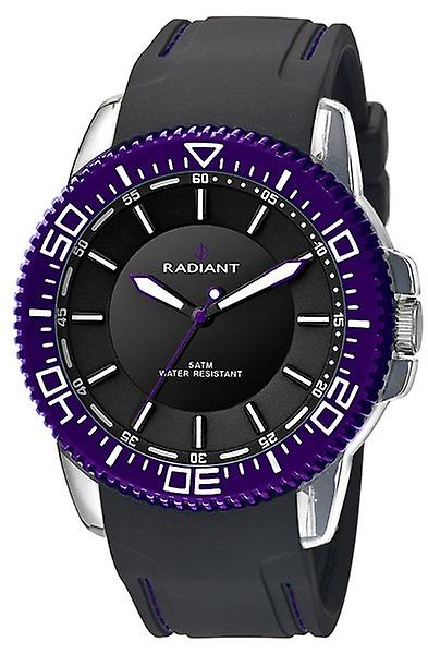 Radiant new extrem Quartz Analog Man Watch with RA158606 Silicone Bracelet