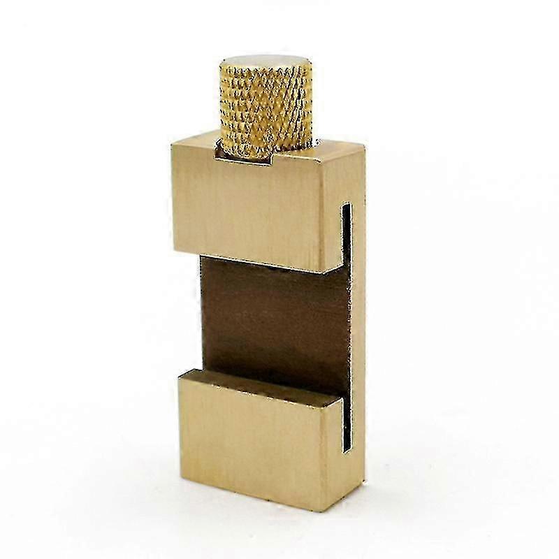 Brass Stop Ruler Block 30cm