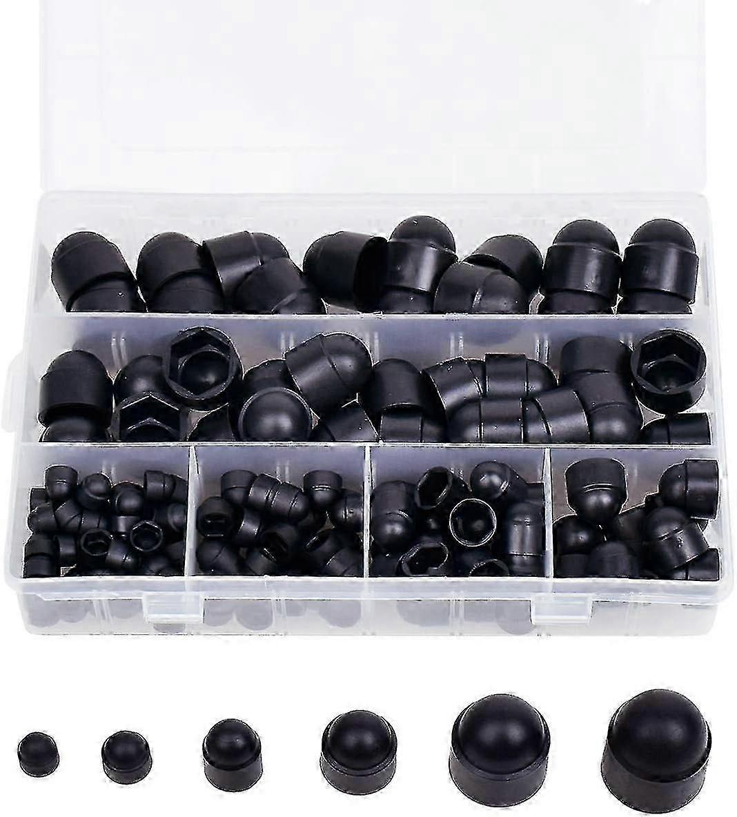 Hexagonal Bolt Caps 6 Sizes PE