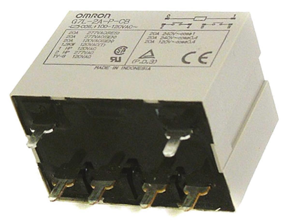 Omron Relay 24V DC DPST 20A PCB Mount G7L-2A-P 24DC