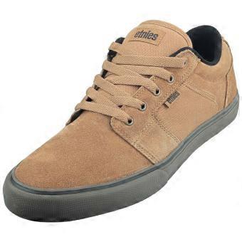 Etnies Barge Ls Heren Skate Trainers in Brown Gum