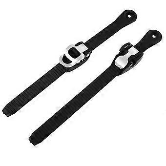 Professional Skates Fixed Buckles for Roller Skates 4Pcs Black Kit